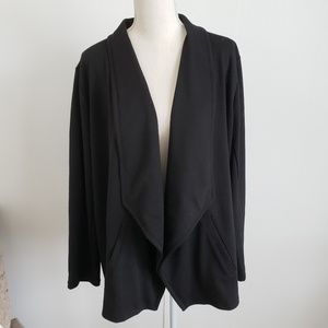 Banana Republic Black Asymmetrical Front Jacket